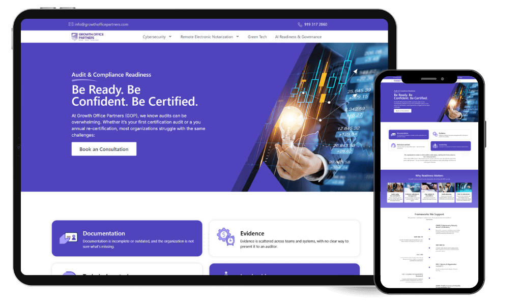 Website redesign project before and after transformation